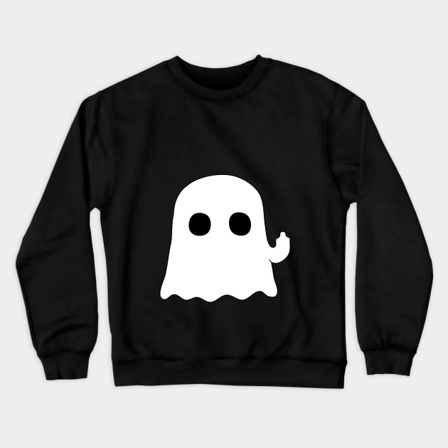 Boo Crewneck Sweatshirt by OneWeirdDude